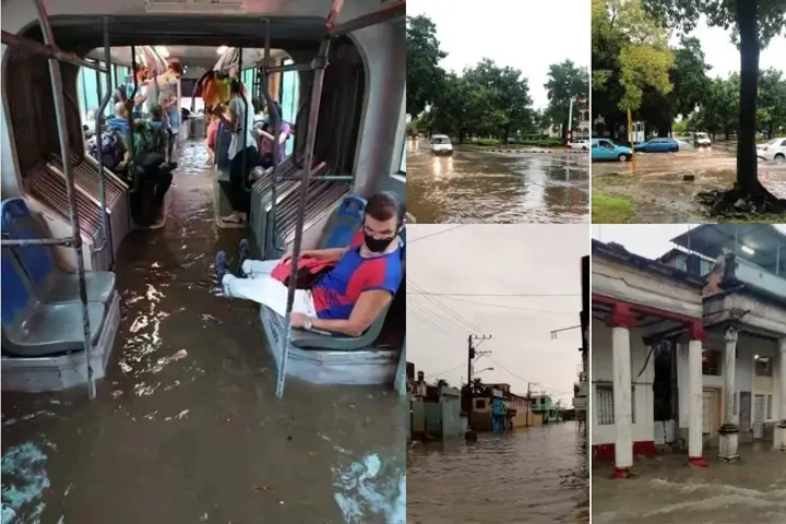 ¡la Habana No Aguanta Más Fuertes Lluvias Dejan Inundaciones En Varias