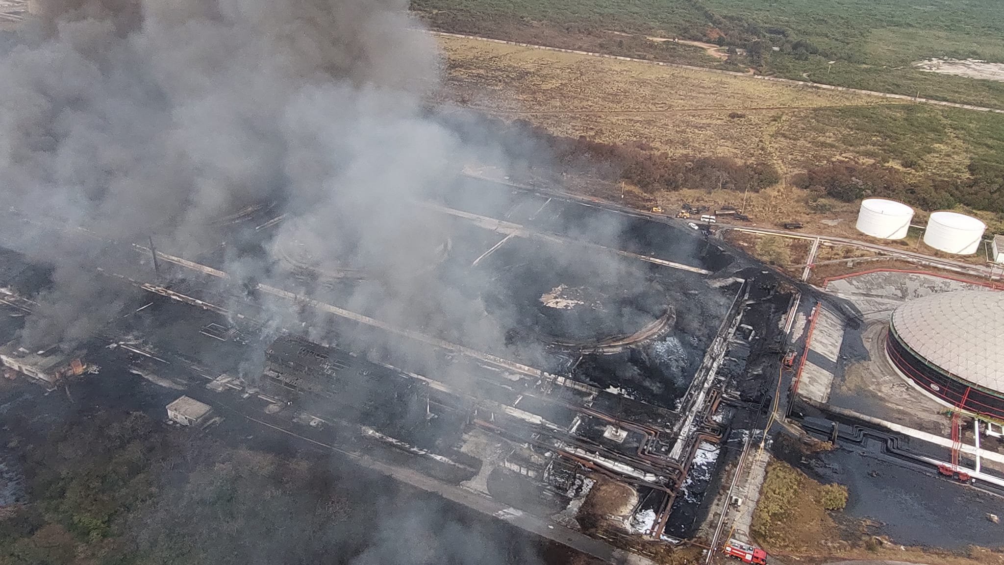 🔥 Incendio en Matanzas: Impactante galería de fotos tomadas desde el ...