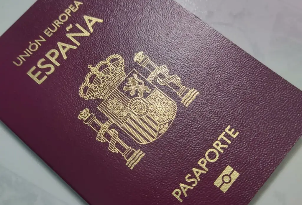 pasaporte español