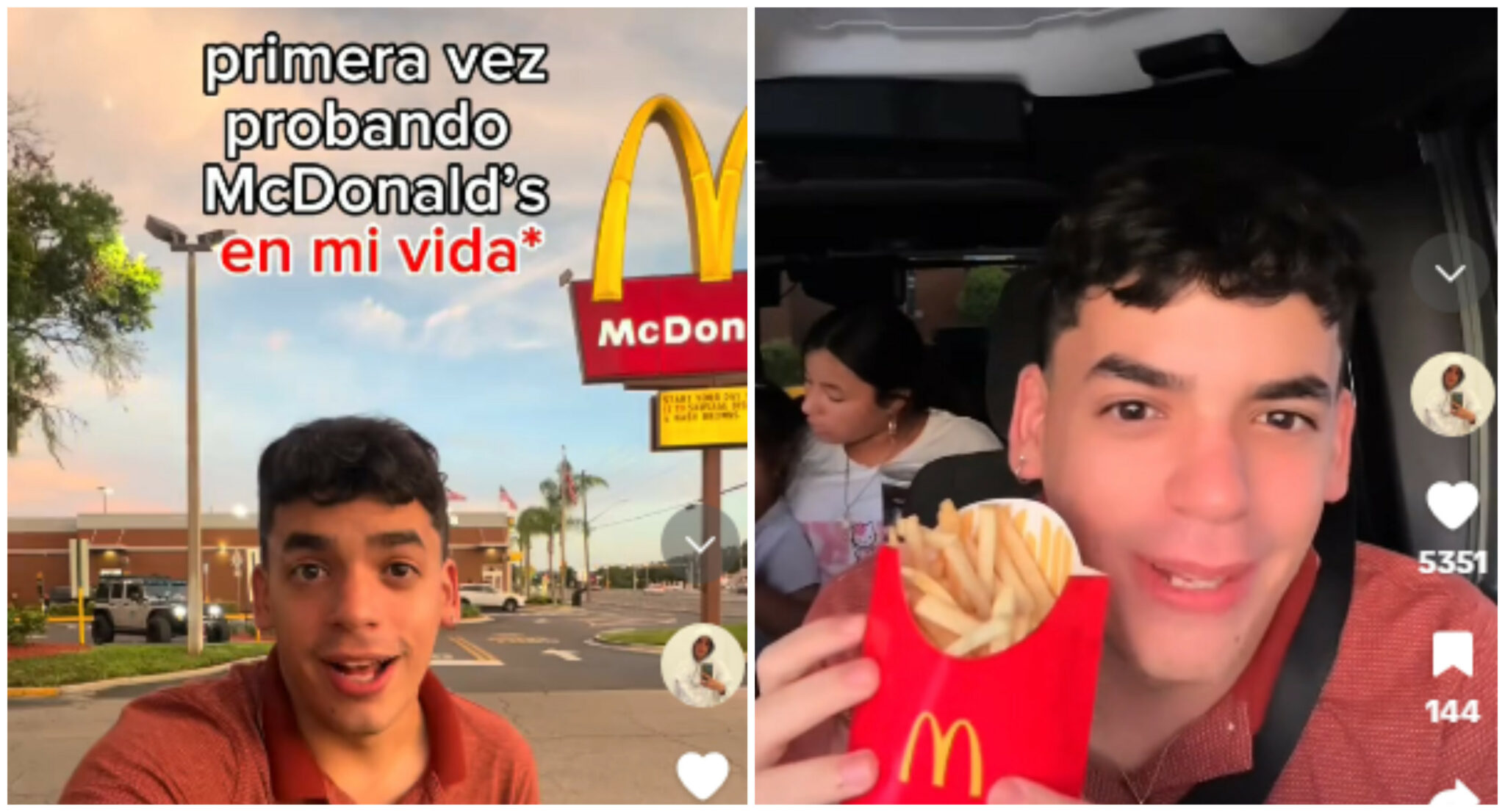 Joven Cubano Impresionado Tras Probar Una Hamburguesa De McDonald's Por ...